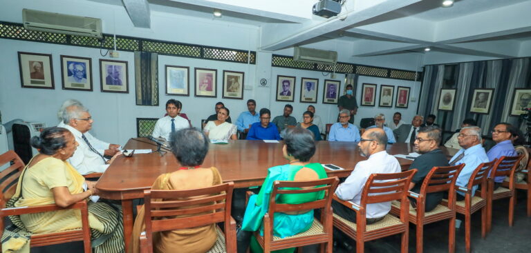 President Ranil Wickremasinghe’s visit to the Royal Asiatic Society of Sri Lanka to celebrate its 178th anniversary in excellence